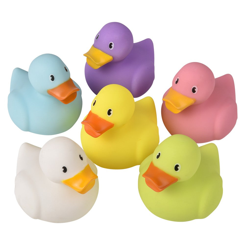 Bath Time Ducky Assorted Colors (12 Piece Display)