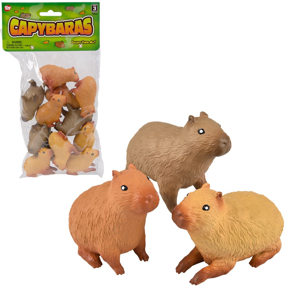 Capybara Figurines 2.5" (1 Dozen)