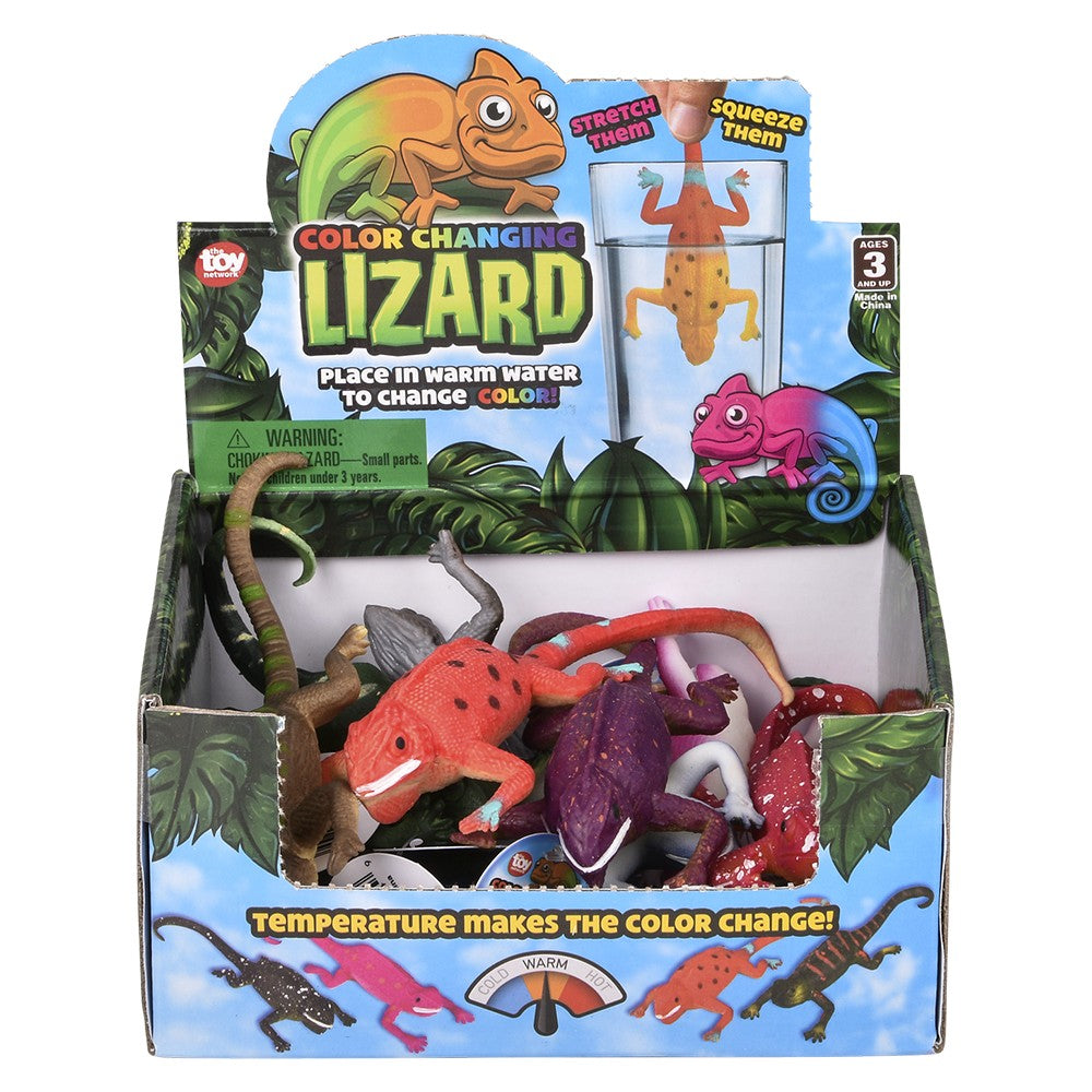 Color Changing Lizard 6" (1 DZ)