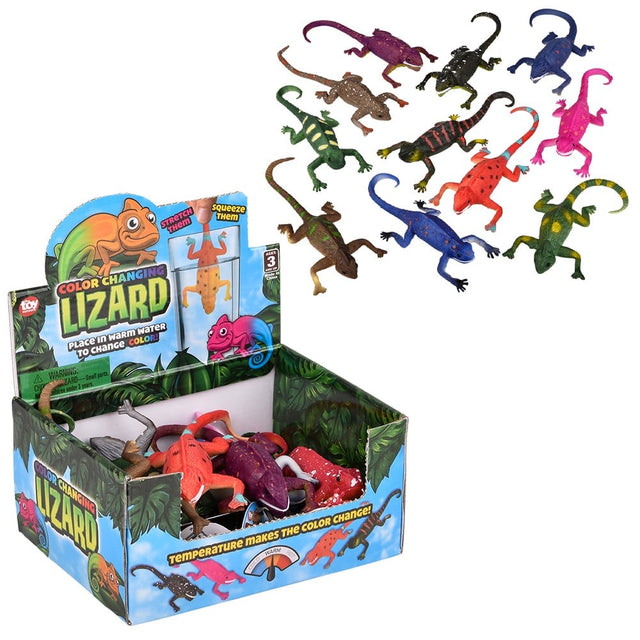 Color Changing Lizard 6" (1 DZ)
