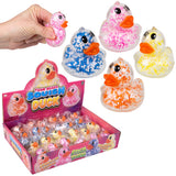 Mini Squeezy Foam Bead Ducky (24 PC Display)