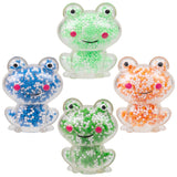 Foam Bead Frog Mini Squeezy Toy (24 PC Display)