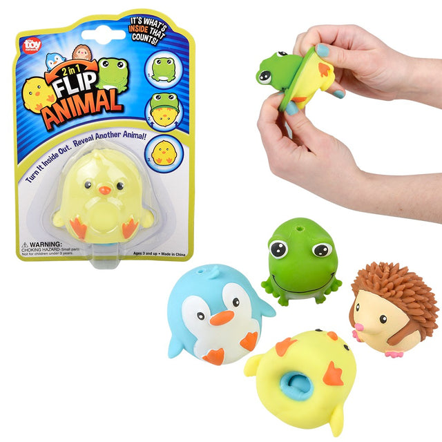 Stretchy Flip Animals (1 DZ)