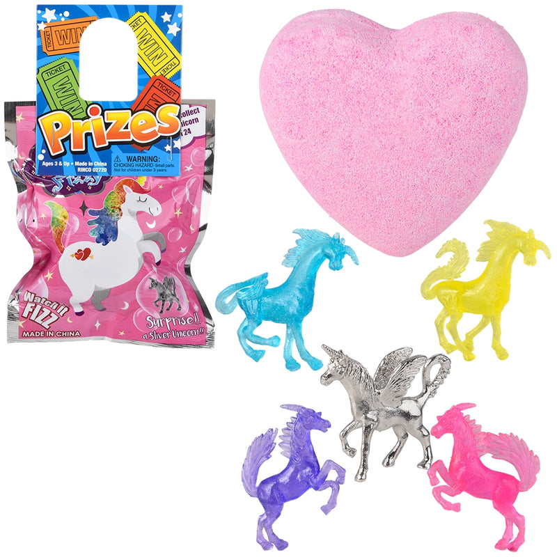 Unicorn Fizzy Heart Bath Fizzies