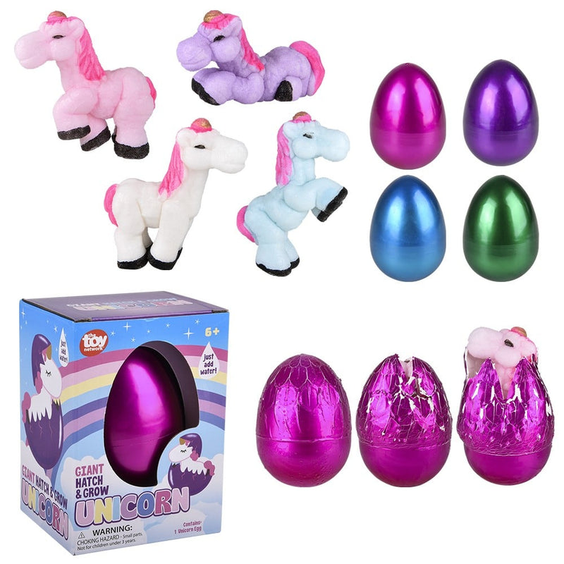 Giant Hatch And Grow Unicorn (12 Pc Display)