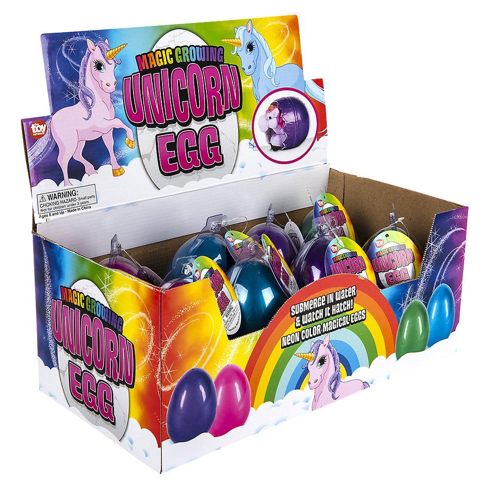 Growing Unicorn Egg (8 Pc Display)
