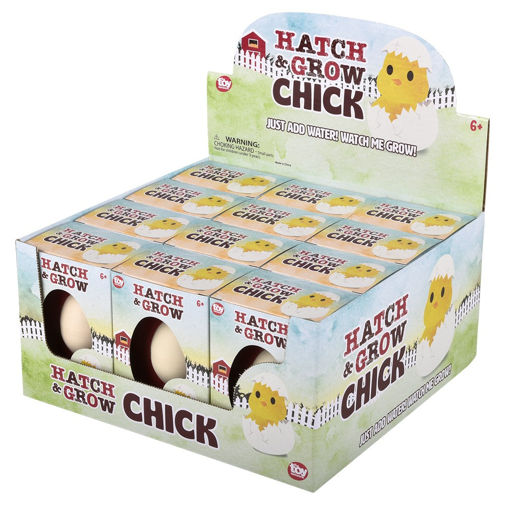 Hatch And Grow Chick Egg (12 Pc Display)