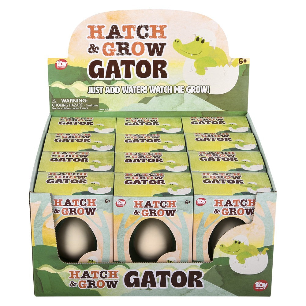Hatch and Grow Gator Egg (12 PC Display)