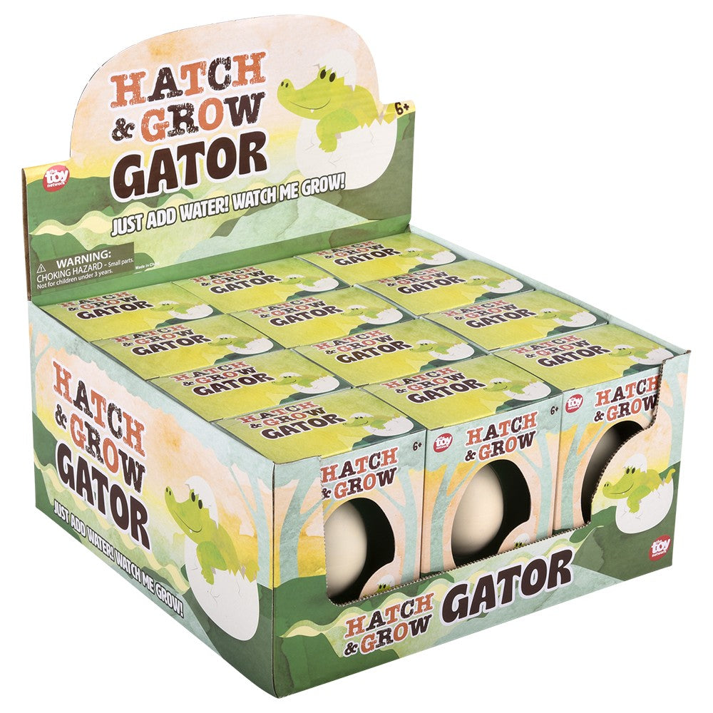 Hatch and Grow Gator Egg (12 PC Display)