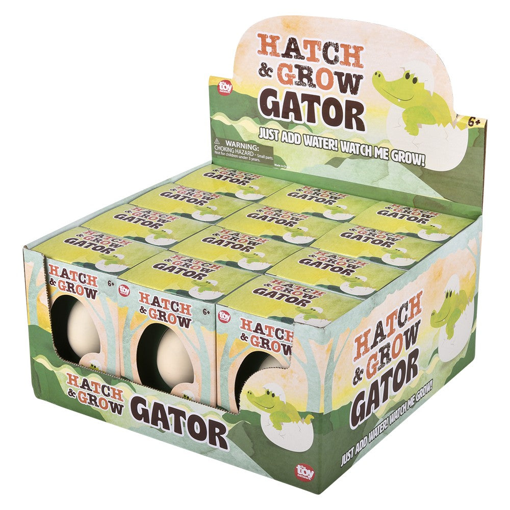 Hatch and Grow Gator Egg (12 PC Display)