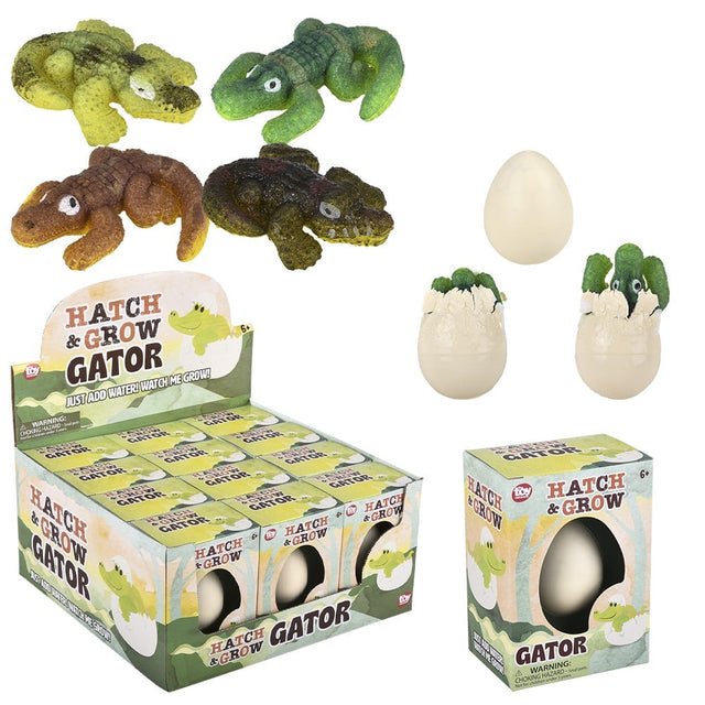 Hatch and Grow Gator Egg (12 PC Display)