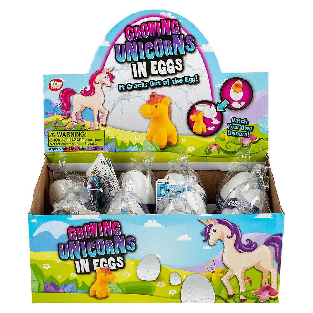 Growing Unicorn Egg (12 PC Display)