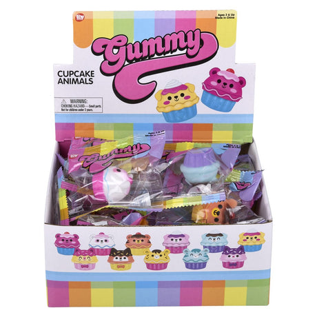 Gummy Cupcake Animals (1 DSP)