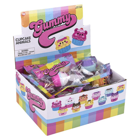 Gummy Cupcake Animals (1 DSP)