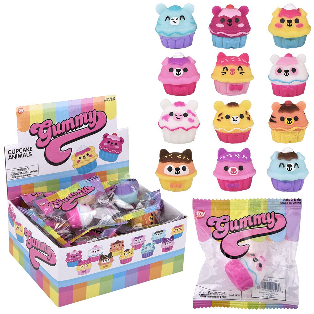 Gummy Cupcake Animals (1 DSP)