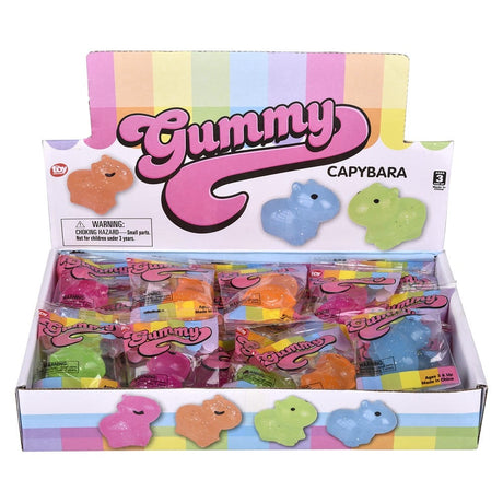 Gummy Capybara Mini Fidget Toy (1 DSP)