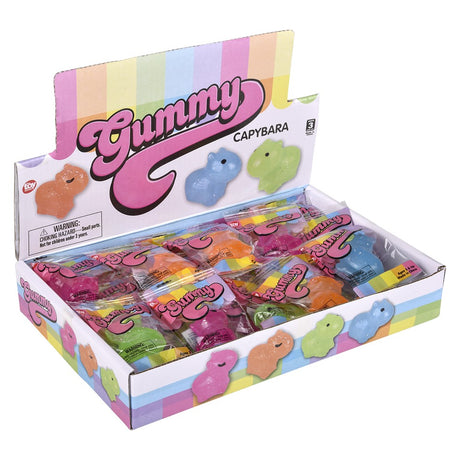 Gummy Capybara Mini Fidget Toy (1 DSP)