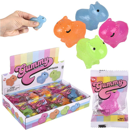 Gummy Capybara Mini Fidget Toy (1 DSP)