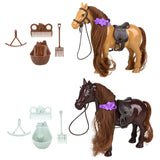 Horse With Hair Accessories