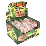 T-Rex Fossil Hand Puppet (12 Pc Display)
