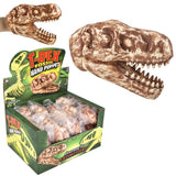 T-Rex Fossil Hand Puppet (12 Pc Display)