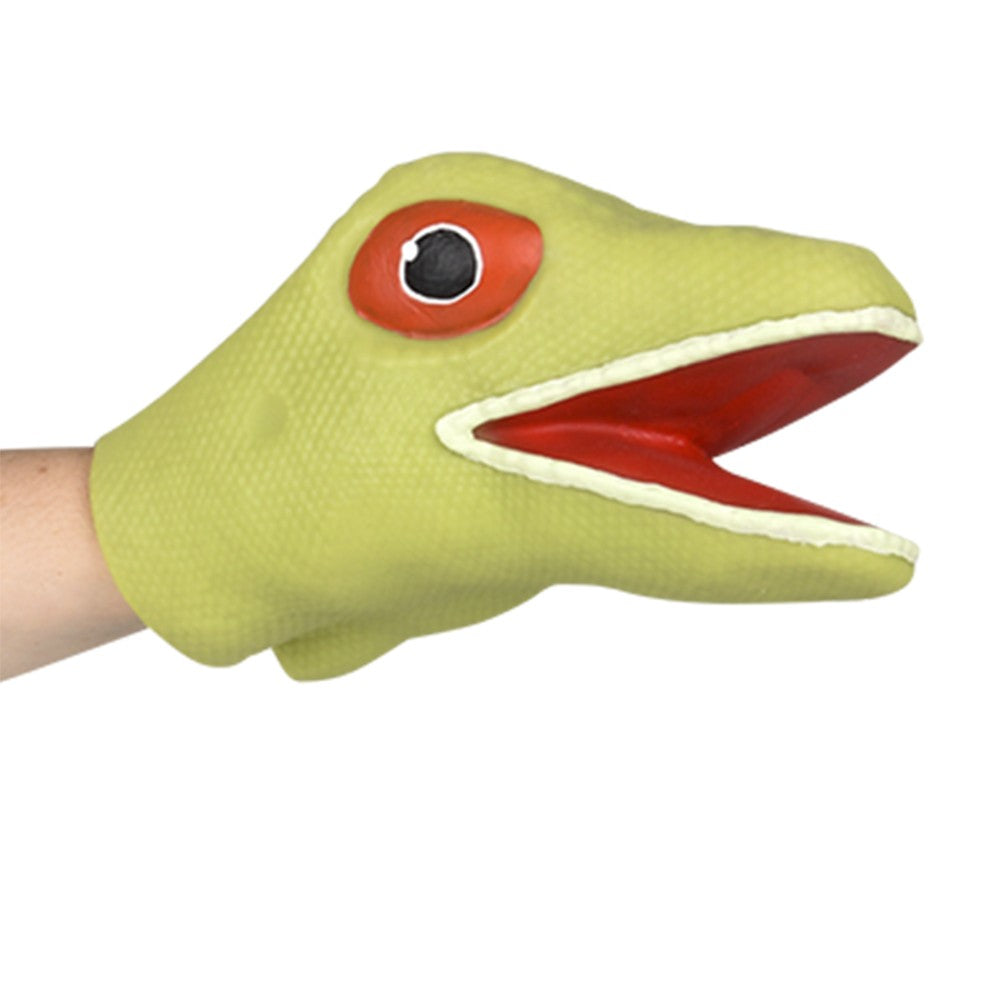 Stretchy Lizard Hand Puppet 6" (1 DZ)