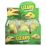 Stretchy Lizard Hand Puppet 6" (1 DZ)