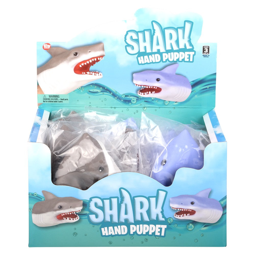 Shark Hand Puppet 6" (1 DZ)