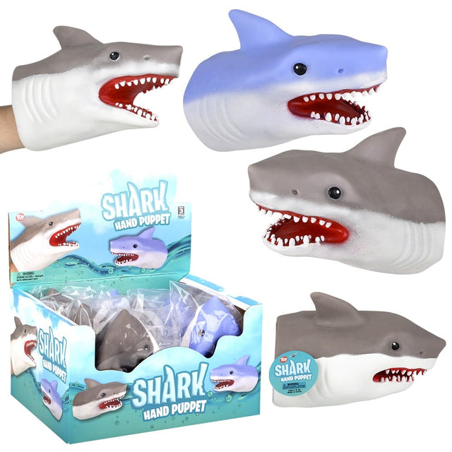 Shark Hand Puppet 6" (1 DZ)