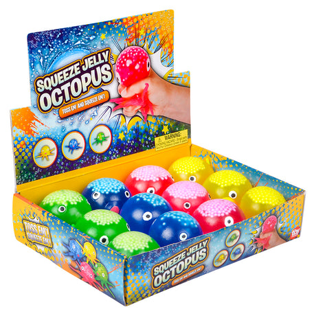 Squeezy Jelly Octopus (1 DZ)
