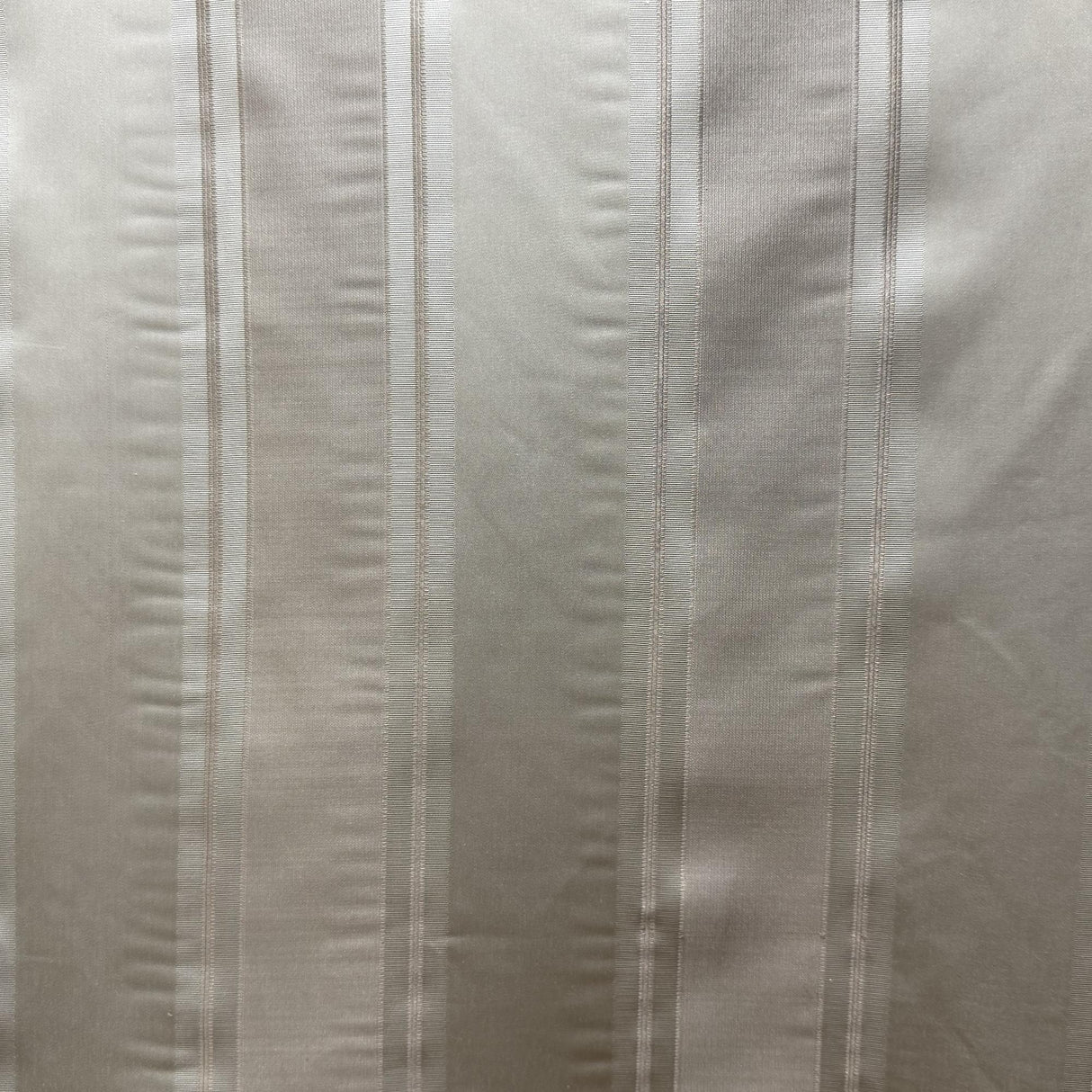 Paladio Fabric 100 Percent Silk Taffeta Fabric - Two-Toned Stripe, 54" Width (1 Yard)