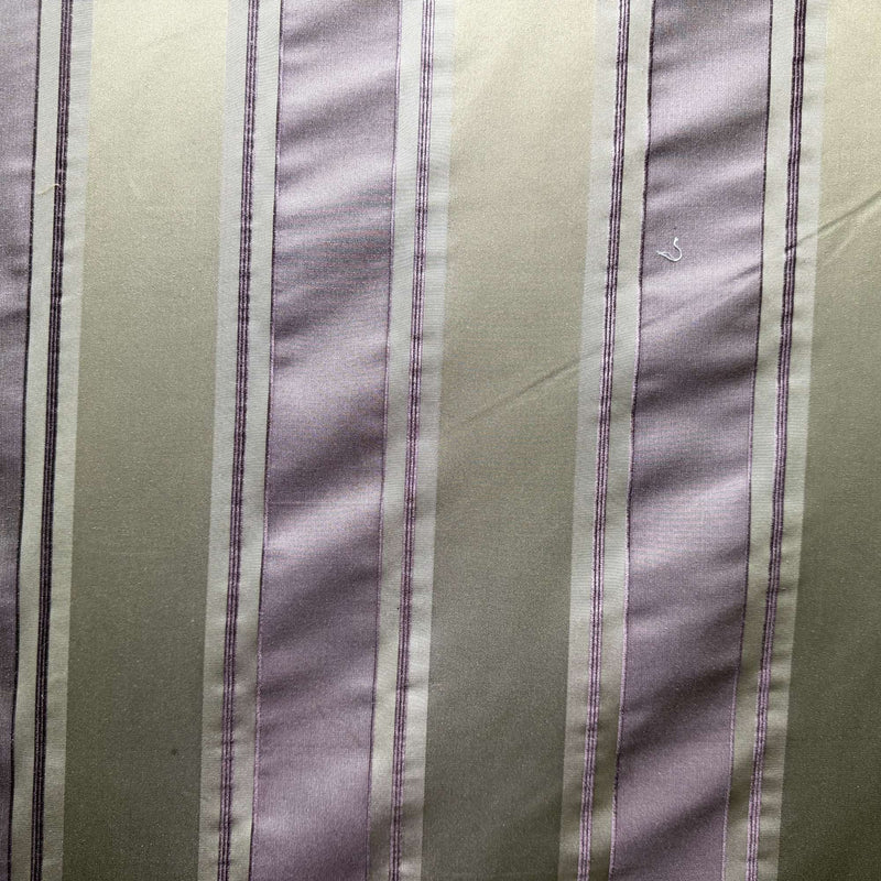 Paladio Fabric 100 Percent Silk Taffeta Fabric - Two-Toned Stripe, 54" Width (1 Yard)
