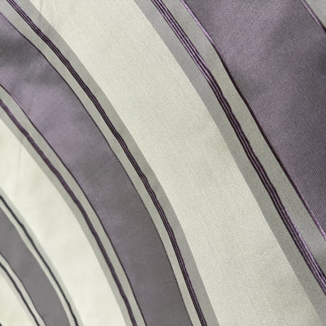 Paladio Fabric 100 Percent Silk Taffeta Fabric - Two-Toned Stripe, 54" Width (1 Yard)