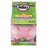 Marshmallow Animals Squeezy Fidget Toys (12 PC Display)