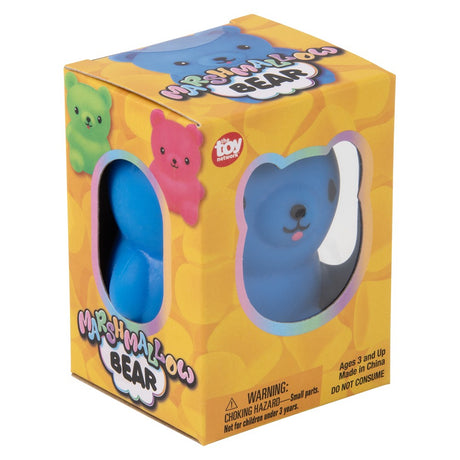 Marshmallow Bear Fidget Toy (12 Pc Display)