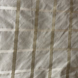Panache Silk Fabric - Striped Square Geometric, 54" Width (1 Yard)