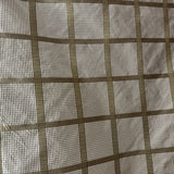Panache Silk Fabric - Striped Square Geometric, 54" Width (1 Yard)