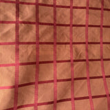 Panache Silk Fabric - Striped Square Geometric, 54" Width (1 Yard)