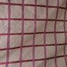 Panache Silk Fabric - Striped Square Geometric, 54" Width (1 Yard)