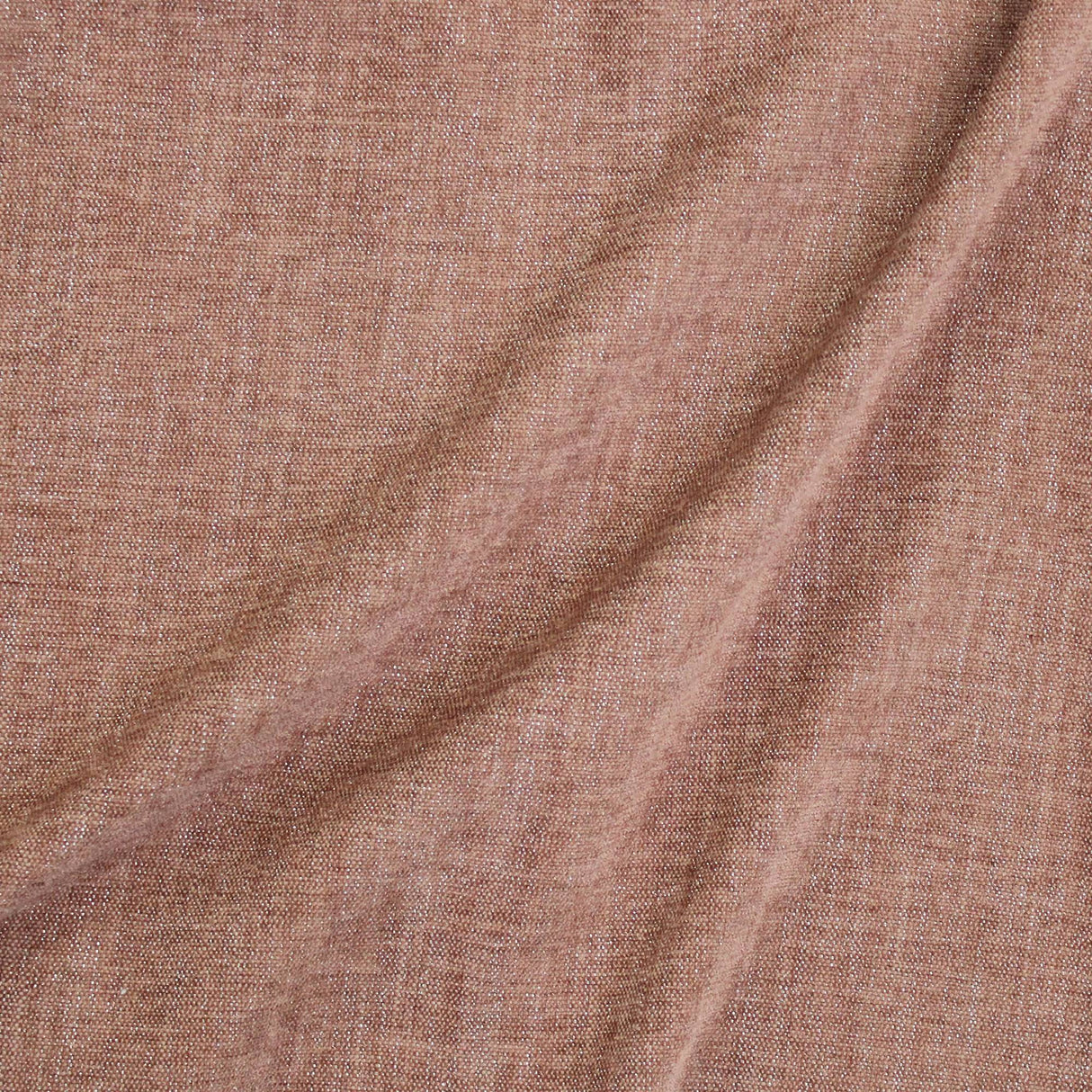 Pandora Polyester Fabric - Solid Textured Metallic Linen Look, 55" Width (1 Yard)