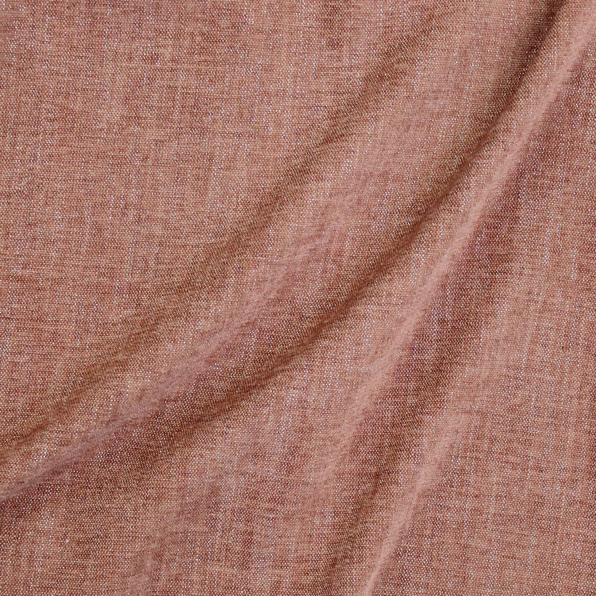Pandora Polyester Fabric - Solid Textured Metallic Linen Look, 55" Width (1 Yard)