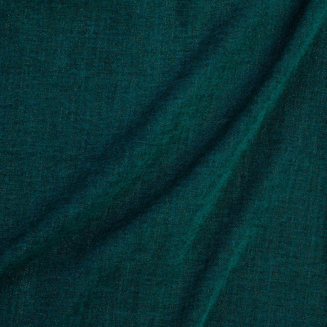 Pandora Polyester Fabric - Solid Textured Metallic Linen Look, 55" Width (1 Yard)