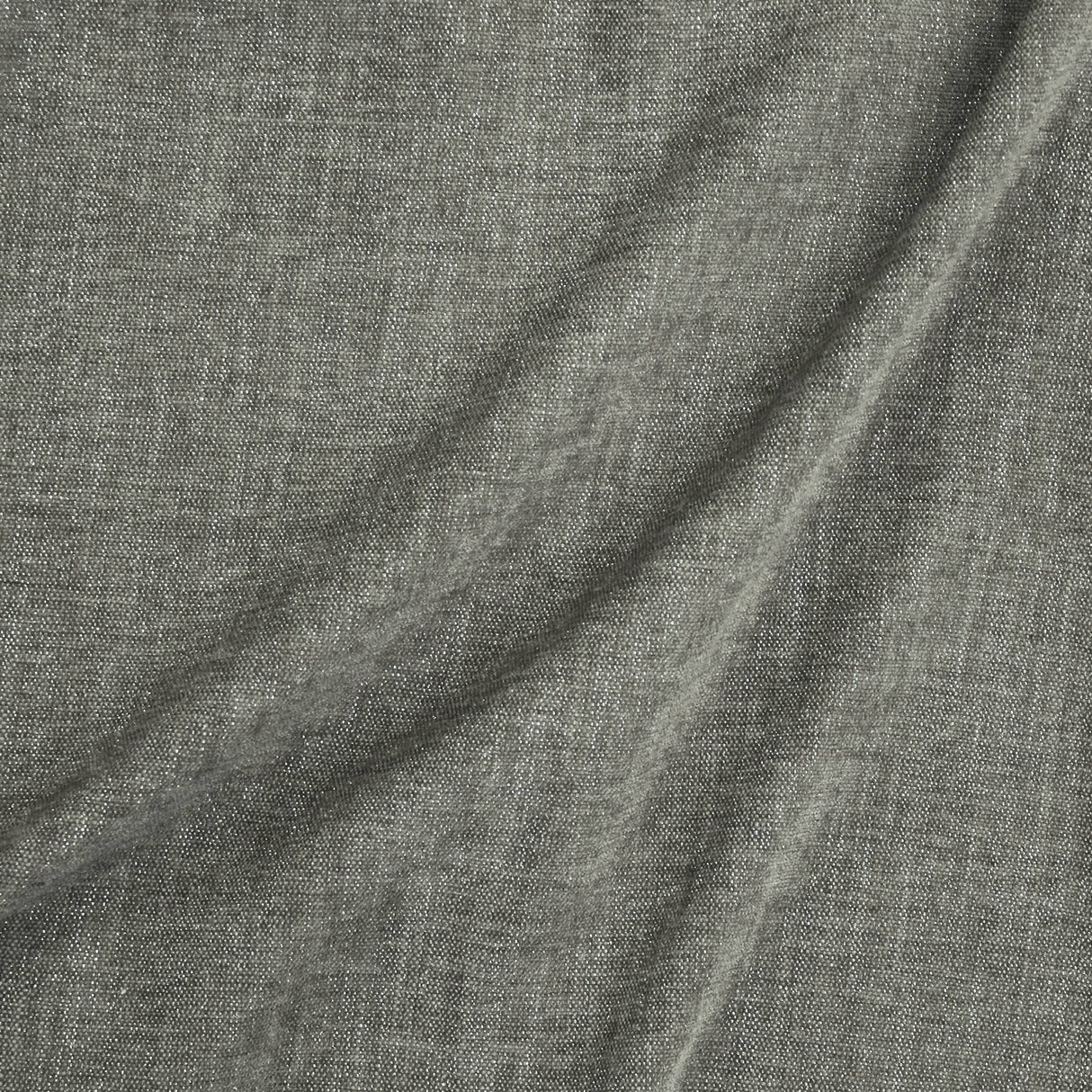 Pandora Polyester Fabric - Solid Textured Metallic Linen Look, 55" Width (1 Yard)