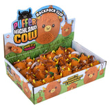 Puffer Highland Cow (24 Pc Display)