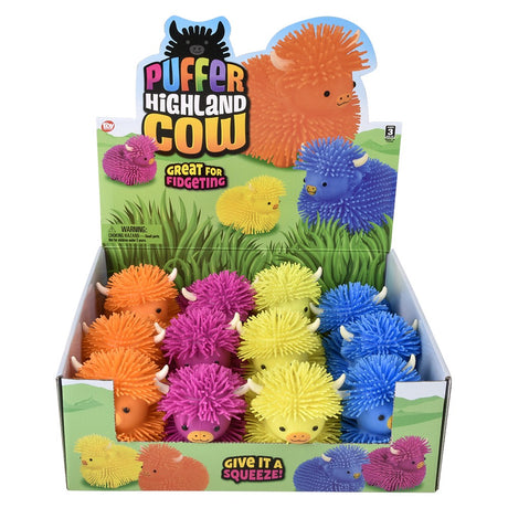 Highland Cow Puffer Assorted Colors (1 DSP)