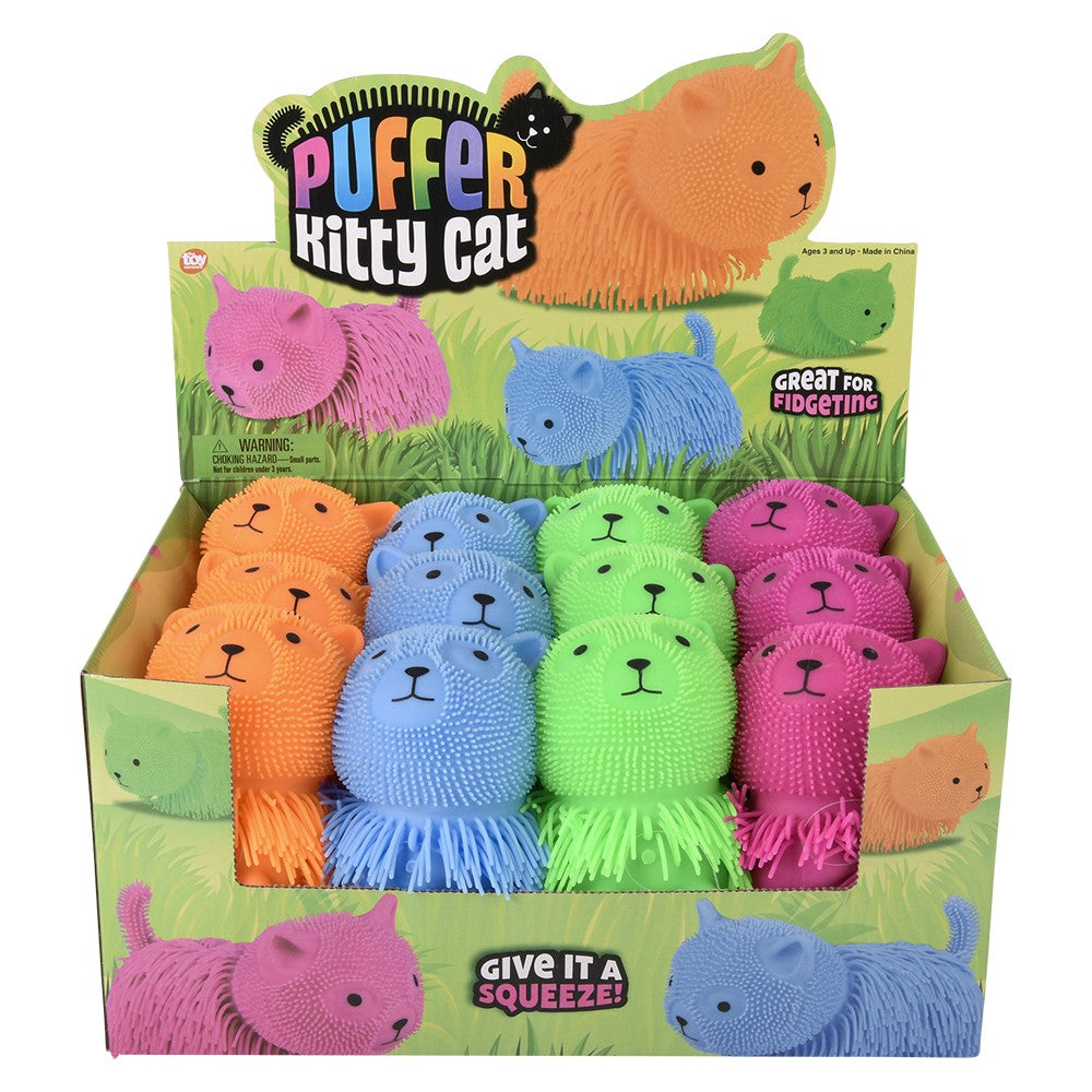 Shaggy Puffer Cat (12 Pc Display Box)