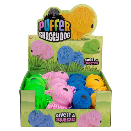 Puffer Dog Squeeze Toy (1 DSP)