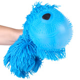 Shaggy Puffer Dog Plush