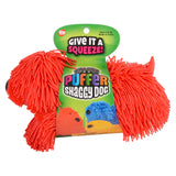 Shaggy Puffer Dog Plush