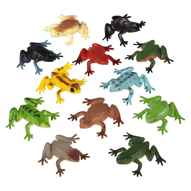 Poison Dart Frog Mini Figures (1 DZ)